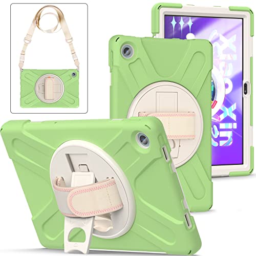 Lenovo Tab M10 Plus (��O����) TB-125F TB-128F 10.6" 2022 �P�[�X, Lenovo Tab M10 Plus (��O����) TB-125F TB-128F 10.6" 2022 �V�����_�[�P�[�X 360�x ��