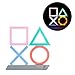 Price comparison product image Paladone Playstation Icons XL | 3 Modes-Music Reactive Game Room Lighting | Eco-Friendly BDP Breakdown Plastic | Perfect for Home, Office and Bedrooms, 75 W, Multi-Colour