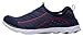UJoowalk Womens Casual Lightweight Comfortable Quick Drying Althletic Walking Shoes Slip on Water Shoes (9 B(M) US, Dark Blue)