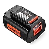 3000mAh LBX2040 Battery for Black and Decker 40V Battery LBXR2036 LBXR36 LST540 LCS1240 LBX1540...