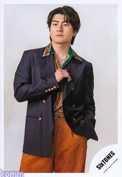 森本慎太郎　SixTONES 公式写真　303枚　オフショ Amazon.co.jp: Six TONES 公式 生 写真（森本慎太郎）ST00880 : おもちゃ