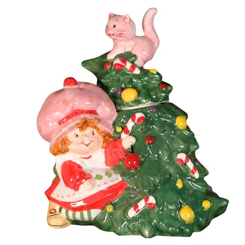 Strawberry Shortcake Falling For Cuteness Cookie Jar created by Blue Sky Clayworks