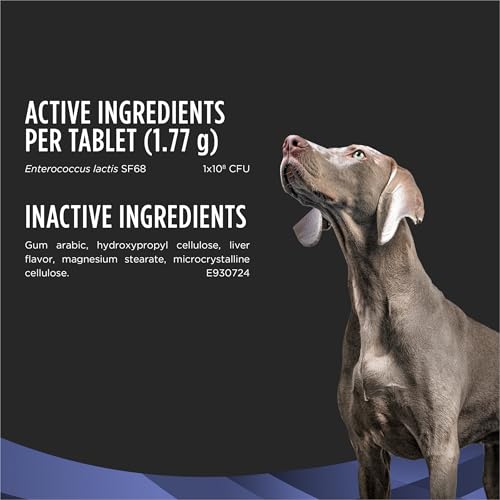 Image of Pro Plan Veterinary Diets FortiFlora Chewable Probiotic Tablets for Dogs and Puppies, Digestive Health Support for Occasional Diarrhea Management, 45-Count