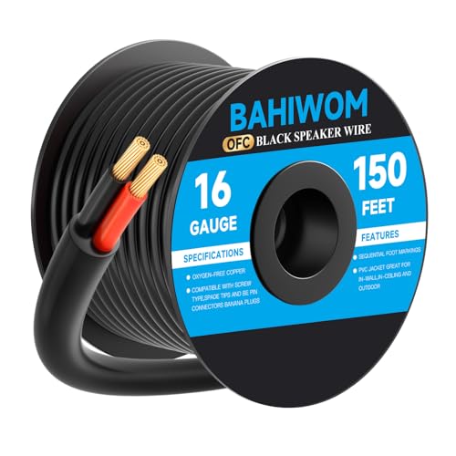 Cable de altavoz OFC de 16 AWG para música ambiental en terrazas y patios