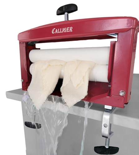 Northwood Calliger Clothes Wringer - Better Moisture Removal Manual Clothes Washer than Portable Washing Machine/Portable Dryer - Heavy Duty Off-Grid Washing Machine Laundry Wringer