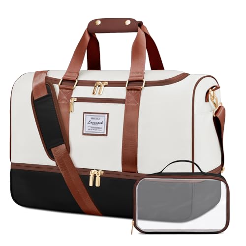 LOVEVOOK Travel Bags for Women, 50L Large Weekend Hospital Overni...