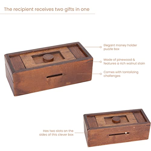 Bits And Pieces 41115 Stash Your Cash - Secret Puzzle Box thumb #3