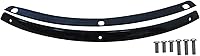 Vista 1 de FATECIM Batwing - Moldura de parabrisas con junta de goma para Harley Touring Electra Street Tri Glide Ultra Limited 1996-2013 negro brillante