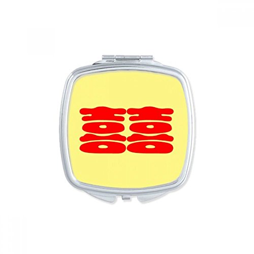 Miroir compact Mariage Chinois XI carré pour retouches express - 2