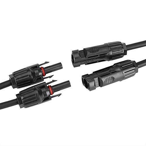 Atyhao 1 Paio di connettori solari PV per Pannello...