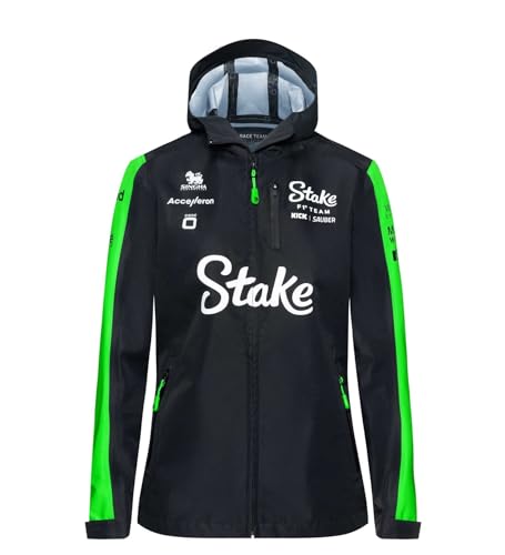 Veste de pluie Kick Sauber F1 femme coupe-vent étanche contre les intempéries M