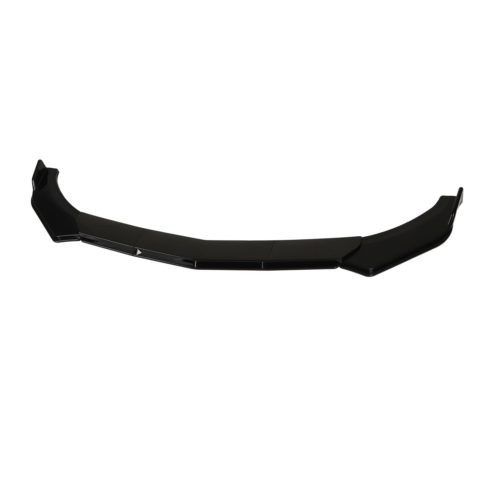 Kit Corpo Labbro Auto Universale, Splitter Spoiler Paraurti Anteriore, Protezione Diffusore Splitter Spoiler Paraurti Anteriore ABS per Auto (Nero)