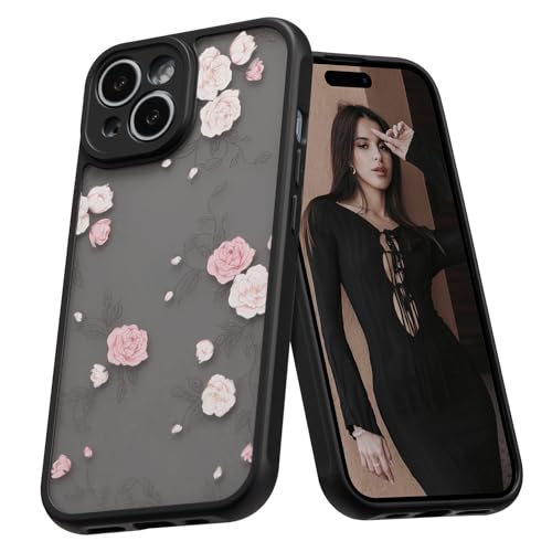 Coque iPhone 15 Plus en TPU souple givré pour éviter les traces de doigts