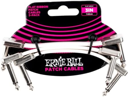 Ernie Ball Flat Ribbon Patch Cables Pedalboard Multi-Pack