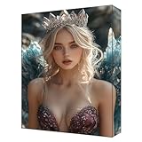 セクシー 女の子 ペイントバイナンバー 数字油絵 キット キャンバス Paint by Numbers for Adults DIY アクリル絵の具 数字 初心者向け ペイントバイナンバーキット 女性へのギフト ホームウォールデコレーション 60x80cm (フレームレス) T-905