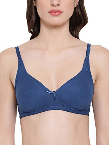 Image of Clovia Cotton Blend Women's Non-Padded Bra