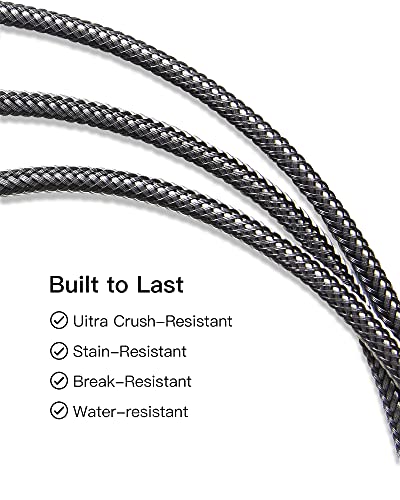 Cable de audio 3.5mm macho a macho 20ft negro miniatura 2