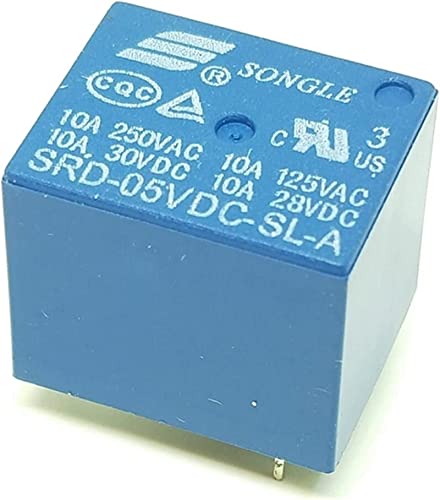 Relé SRD-12VDC-SL-A AMUCK evita sobrecargas eléctricas en circuitos de 10A 2