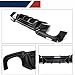 F10 M5 Carbon Fiber Rear Diffuser for BMW 5 Series F10 M5 Base Sedan 4 Door 2011-2016 Rear Bumper Cover Lower Lip Spoiler Valance Protector Factory Outlet