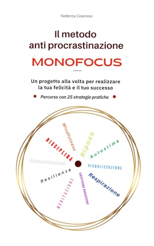 Il metodo anti procrastinazione Monofocus: Un progetto alla volta per realizzare la tua felicità e il tuo successo