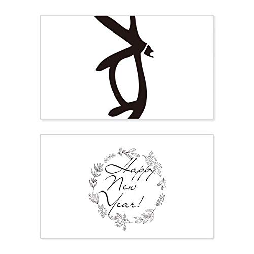 Tarjeta de felicitación de año nuevo chino para compartir deseos de prosperidad y tradición