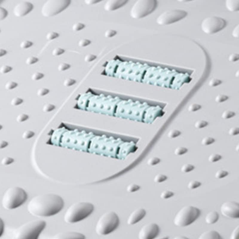 Blanketswarm Podnóżek Pod Biurkiem, Ergonomiczny Podnóżek z Rolkami Masującymi, Przenośny Podnóżek, Wygodny Podnóżek Pod Biurkiem, Kompaktowy Podnóżek z Tworzywa Sztucznego do(Zielony)