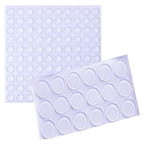 Almohadilla Pies de Goma Adhesivo Transparentes Antigolpes Goma Antideslizante Cover