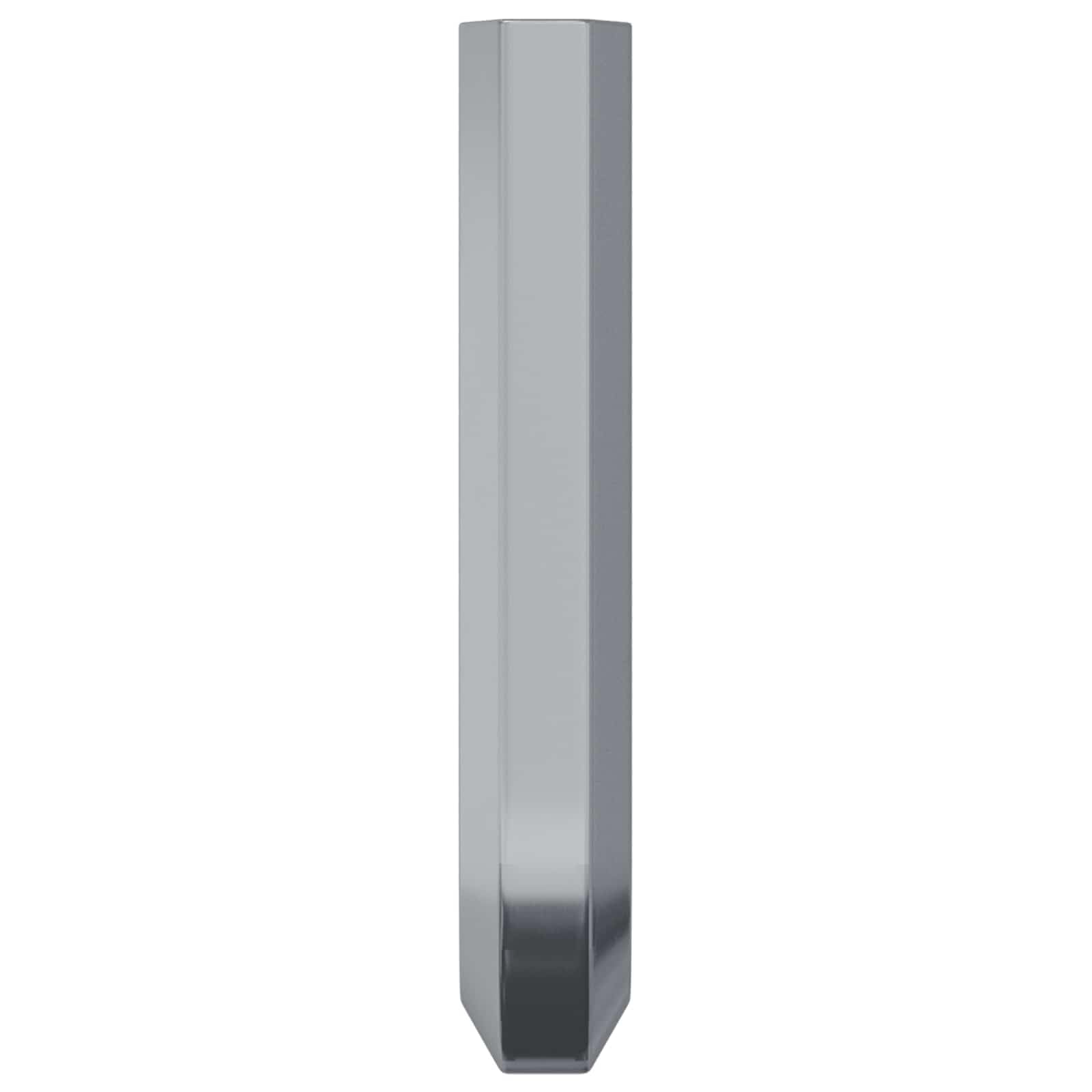 vidaXL Inbusschlüssel 2118 pcs Silber 22 x 66 mm Stahl, Robuster, Sechskant-Schlüssel, Metallwerkzeug, Handwerkzeug-Set, Mechaniker, L-förmig, Präzisionswerkzeug
