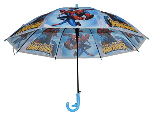 CHAATEWALA Superhero Spiderman Print Umbrella for Boys, Spiderman ...