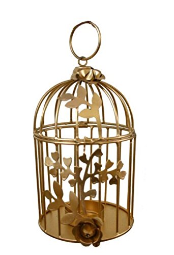 BEVERLY STUDIOIron Bird Cage Tea Light Holder
