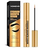 Vomovo Eyebrow Growth Serum for Women (5 ml), Gentle Eyebrow Serum to Grow Brows, Natural Brow Treatment for Thicker & Fuller Looking，Non-irritating & Suitable for All Skin Types