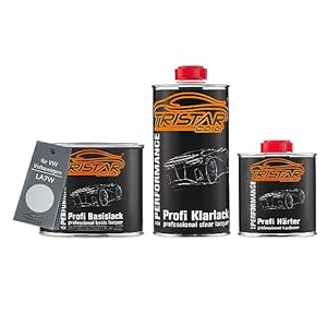 TRISTARcolor VW LA7W Basislack + 2K Klarlack 1,25L
