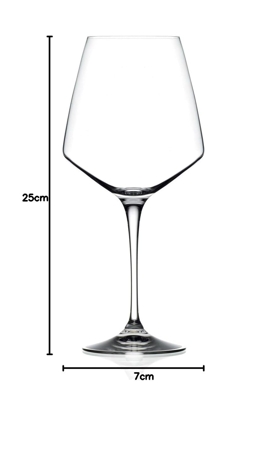 6 Weingläser Luft Rotweine RCR