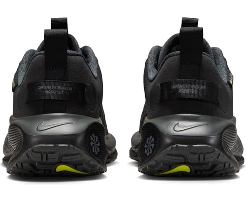 Nike InfinityRN 4 Gore-TEX Women's Waterproof Road Running Shoes (HQ0264-001, Black/Volt/Dark Grey/Anthracite)3