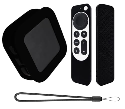 O Ozone Silicone Case for 2022 Apple TV 4K Wi-Fi TV Box Remote Cover,...