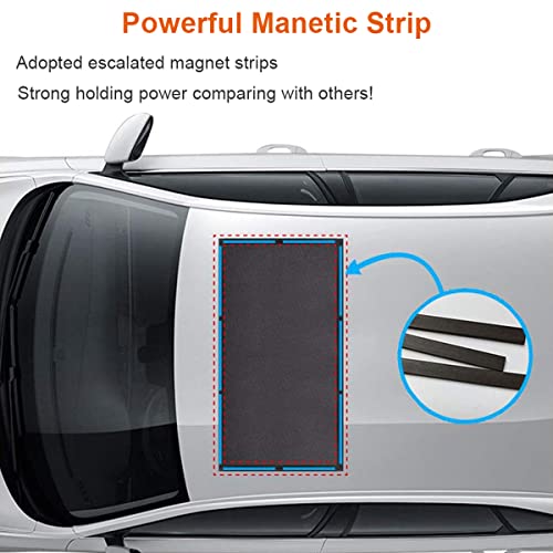 Car Sunroof Sun Shade Breathable Mesh, Car roof Cover for