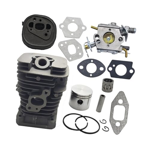 Kit cylindre piston et carburateur de precision pour tronconneuse 390 391 et 5000