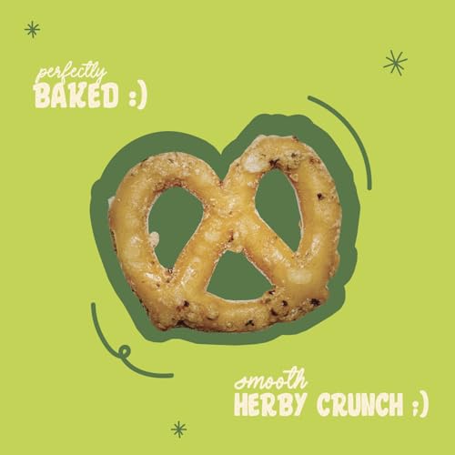 Image of Atom Eats Sour Cream & Onion Pretzels 30g | Bold & Creamy Mini Pretzel Knots with Real Onion, Chives & Parsley | 100% Baked | Crunchy Savory Snack for Me-Time, Office, Travel & Parties | Preservative-Free