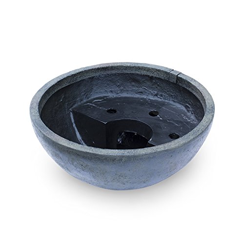 Aquascape Aquatic Patio Pond, Container Water Garden, 32-Inch Round, Green Slate | 98856