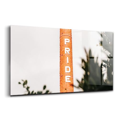 Verre d'art pour l'intérieur peinture de luxe paysage San Antonio Wallfluent 120x60cm