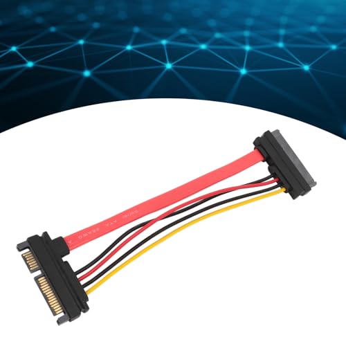 Cable extensión macho a hembra SATA22P M a SAS29P F 0.15m miniatura 4