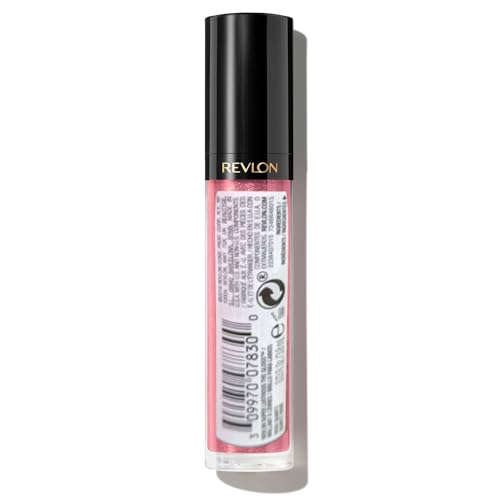 Image of Revlon Super Lustrous The Gloss, Non-Sticky, High Shine Glossy Finish, Lightweight Moisture Enriched With Agave, Moringa Oil Capuacu Butter - Rose Quartz(301), 3.8ml (Pack of 2)