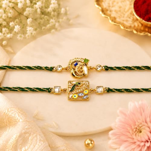Image of The Purple Tree Rakhis For Brother, Rakhi for bhai, Rakshabandhan Gift, Rakhi Gift, Best Rakhi For Brothers