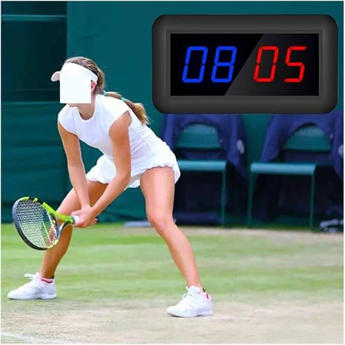 Marcador digital remoto portable para deportes miniatura 4