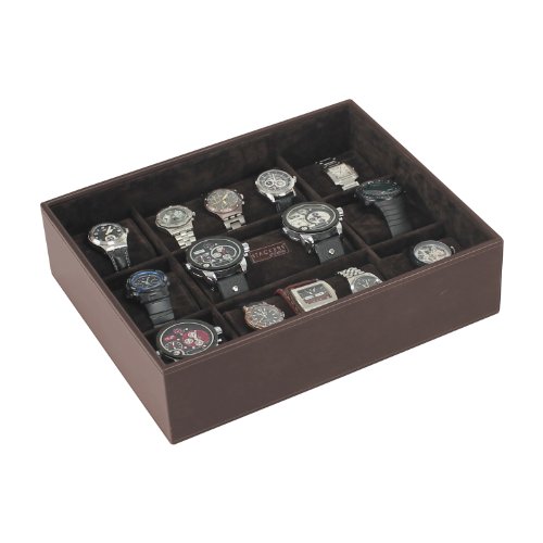 Stackers Schmuckkästchen Herren Armbanduhr 15