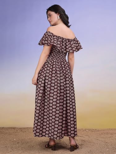 Image of PURVAJA Women's Cotton Dress(Floe-187-190)