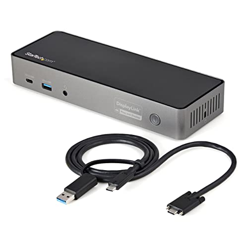 HUB USB a 6 PORTE: 4 USB-A (1 da 10 Gbps), 2 USB-C (1 da 10 Gbps), incluse 2 porte BC 1.2 anteriori sempre attive per la ricarica rapida; i notebook USB-C Gen 1 e USB-A supportano solo porte downstream USB fino a 5 Gbps