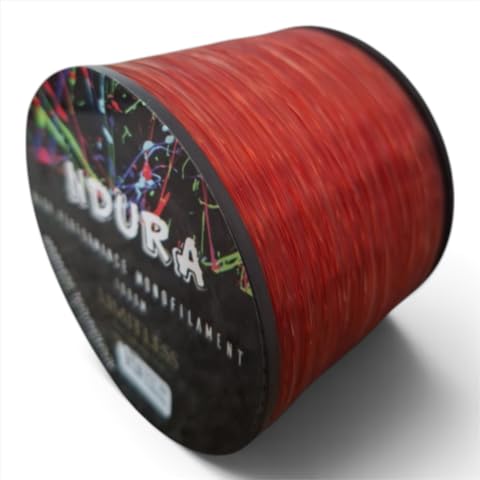 NDURA monofilament fishing line red 1000m (18lb)