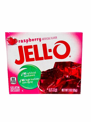 Jell-O Raspberry Gelatin 85g