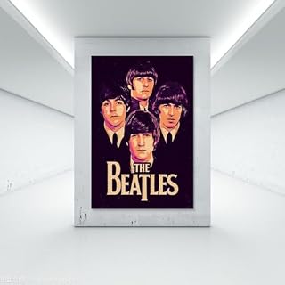 LUISAS Poster décoratif sur toile The Beatles Fanart – Impression d’art moderne pour chambre à coucher – 30 x 45 cm - Les Beatles, Paul McCartney, John Lennon, RIngo Starr, George Harrison LUISAS Poster décoratif sur toile The Beatles Fanart - Impression d'art moderne pour chambre à coucher - 30 x 45 cm – Image 7